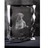 Tosa Inu - cristal avec photo de chien, statuette en verre avec photo, cadre exceptionnel avec photo de la marque Art-Dog
