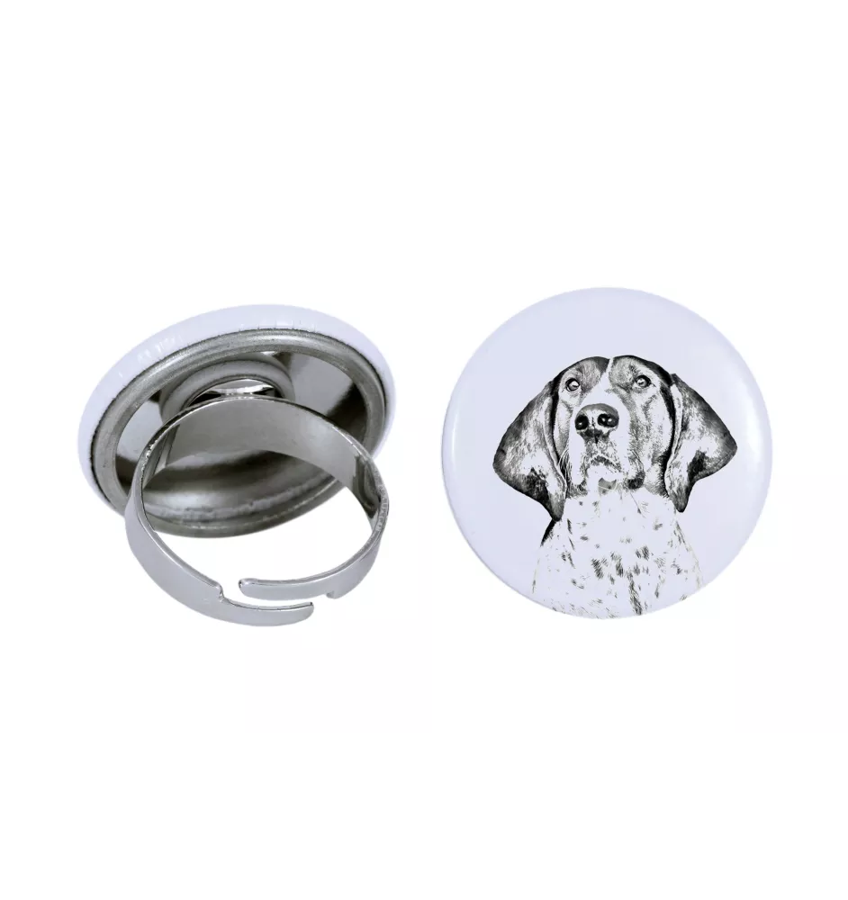 Treeing Walker Coonhound - Damen Schmuck mit dem Bild eines Hundes, handgefertigtes Produkt, Möglichkeit, Ihr eigenes Foto hinzuzufügen, Marke Art-Dog