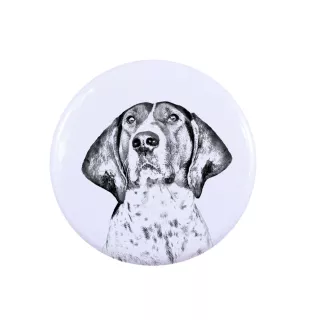 Treeing Walker Coonhound - women's jewelry with a dog portrait, handmade product, possibility to add your own photo, Art-Dog brand