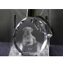 Tosa Inu, Tosa-Ken, Japanese Mastiff - pendant with a photo of a dog, crystal key ring in a gift box, a unique gift by Art-Dog