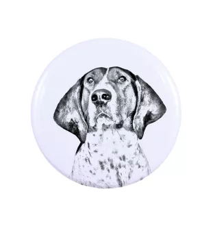 Treeing Walker Coonhound - badge avec votre chien, ajoutez votre propre photo, marque Art-Dog