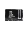 Tosa Inu, Tosa-Hund - Stifthalter, Kristallorganizer mit Hundefoto, einzigartige Schreibtischdekoration der Marke Art-Dog