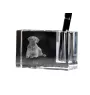 Tosa Inu, Tosa-Ken, Japanese Mastiff - Pen stand, crystal organiser with dog photo, unique desk decoration by Art-Dog brand