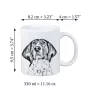 Treeing Walker Coonhound kubek z psem good morning Art-Dog