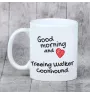 Treeing Walker Coonhound kubek z psem good morning Art-Dog