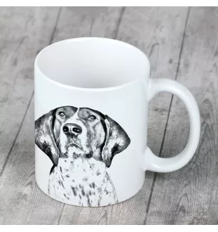 Treeing Walker Coonhound kubek z psem good morning Art-Dog