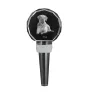 Tosa Inu - Bouchon de bouteille en cristal, bouchon de vin unique avec photo, cadeau personnalisé pour sommelier par la marque Art-Dog