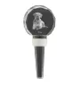 Tosa Inu - Bouchon de bouteille en cristal, bouchon de vin unique avec photo, cadeau personnalisé pour sommelier par la marque Art-Dog