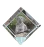 Tosa Inu - un cube de cristal avec une photo, une photo de cheval dans le cristal, un presse-papiers cubique de la marque Art-Dog