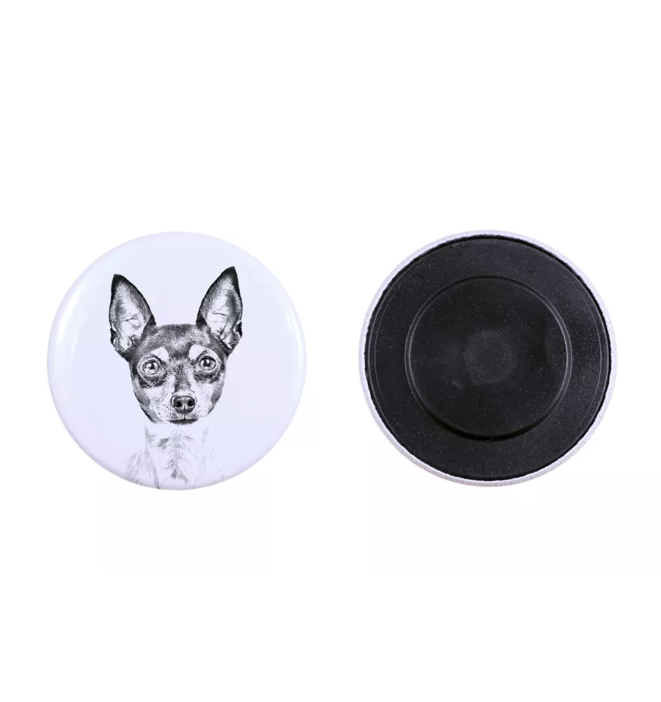 Amerykański toy terrier magnes z psem mały Art-Dog