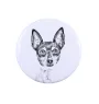 Toy Fox Terrier, American Toy Terrier, Amertoy - Damen Schmuck mit dem Bild eines Hundes, handgefertigtes Produkt, Möglichkeit, Ihr eigenes Foto hinzuzufügen, Marke Art-Dog