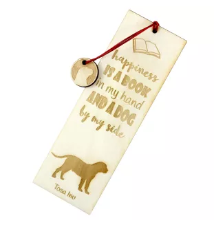 Tosa Inu, Tosa-Hund - Lesezeichen mit Hund, personalisiertes Lesezeichen, Hundeaccessoire für Leser der Marke Art-Dog