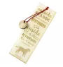 Tosa Inu, Tosa-Ken, Japanese Mastiff - dog bookmark, personalized bookmark, gift for bookworm from Art-Dog brand