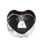 Treeing Walker Coonhound - a photo of a dog in crystal, crystal heart, unique photo frame from the Art-Dog brand