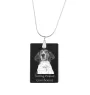 Treeing Walker Coonhound - Pendentif en cristal avec chien, collier en argent avec photo, pendentif personnalisé par la marque Art-Dog