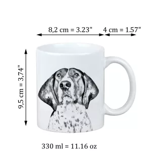 Treeing Walker Coonhound - tasse avec chien, une tasse adorable avec une illustration, un cadeau avec votre photo de la marque Art-Dog