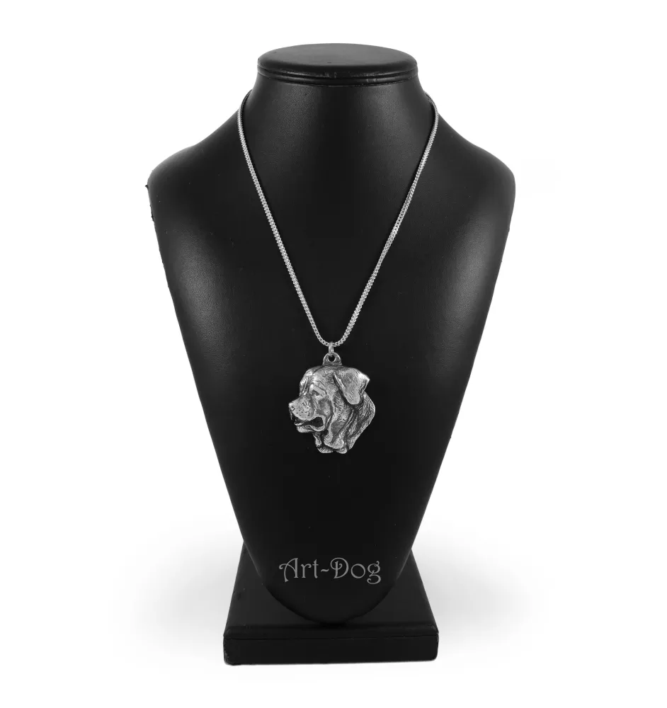 Tosa Inu, Tosa-Ken, Japanese Mastiff - necklace with a dog, dog pendant on a silver chain, unique jewelry from the Art-Dog brand