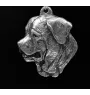 Tosa Inu - un collier avec un chien, un pendentif de chien sur une chaîne en argent, un bijou unique de la marque Art-Dog