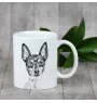Toy Fox Terrier, American Toy Terrier, Terrier américain de jouet - tasse avec chien, tasse avec photo, cadeau personnalisé de la marque Art-Dog