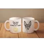 Toy Fox Terrier, American Toy Terrier, Terrier américain de jouet - tasse avec chien, une tasse joyeuse pour les amoureux des chiens, un cadeau personnalisé de la marque Art-Dog