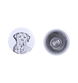 Tosa Inu, Tosa-Ken, Japanese Mastiff - unique dog earrings, your pet on a keychain, Art-Dog's own brand