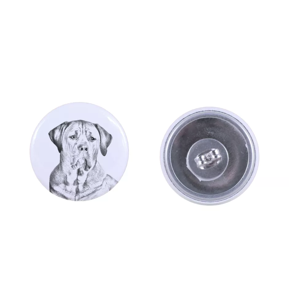 Tosa Inu, Tosa-Ken, Japanese Mastiff - unique dog earrings, your pet on a keychain, Art-Dog's own brand