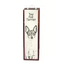 Toy Fox Terrier, American Toy Terrier, Amertoy - wine box with a dog, alcohol box with graphics, personalized gift box from the Art-Dog brand