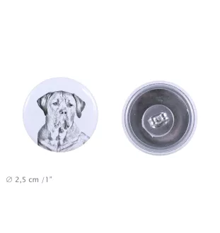 Tosa Inu, Tosa-Ken, Japanese Mastiff - unique dog earrings, your pet on a keychain, Art-Dog's own brand