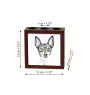 Toy Fox Terrier, American Toy Terrier, Terrier américain de jouet - porte-stylo avec chien, organiseur de bureau avec impression, décoration de bureau personnalisée de la marque Art-Dog