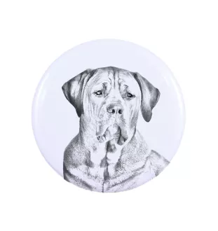 Tosa Inu - aimant avec un œil de chien, exceptionnellement léger, aimant puissant, produit fabriqué à la main par la marque Art-Dog