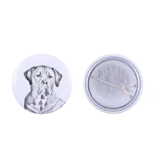 Tosa Inu, Tosa-Ken, Japanese Mastiff - pin with your dog, add your own photo, Art-Dog brand
