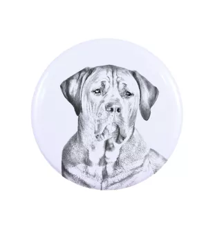 Tosa Inu, Tosa-Hund - Anstecknadel mit Ihrem Hund, fügen Sie Ihr eigenes Foto hinzu, Marke Art-Dog