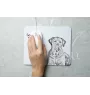 Tosa Inu, Tosa-Hund - Mauspad mit Druck, personalisiertes Mauspad mit Hund, einzigartiges Gadget für Büroangestellte von Art-Dog.