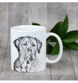 Tosa Inu, Tosa-Ken, Japanese Mastiff - cup with a dog, cup with a photo, personalized gift from the Art-Dog brand