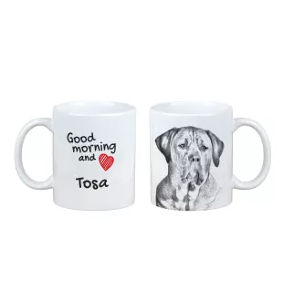Tosa Inu, Tosa-Hund - Tasse mit Hund, Tasse mit Bild, personalisiertes Geschenk der Marke Art-Dog