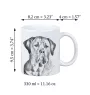 Tosa Inu, Tosa-Ken, Japanese Mastiff - cup with a dog, cheerful cup for a dog lover, personalized gift from the Art-Dog brand