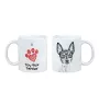 Toy Fox Terrier, American Toy Terrier, Terrier américain de jouet - tasse avec chien, une tasse adorable avec une illustration, un cadeau avec votre photo de la marque Art-Dog