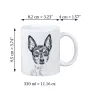 Toy Fox Terrier, American Toy Terrier, Amertoy - Tasse mit Hund, entzückende Tasse mit Grafik, Geschenk mit Ihrem Foto von der Marke Art-Dog