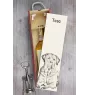 Tosa Inu - boîte à vin avec chien, boîte à alcool avec graphisme, boîte cadeau personnalisée de la marque Art-Dog