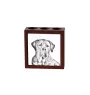 Tosa Inu, Tosa-Ken, Japanese Mastiff - pen holder with a dog, desk organizer with a print, personalized desk decoration from the Art-Dog brand.