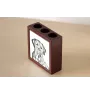 Tosa Inu, Tosa-Ken, Japanese Mastiff - pen holder with a dog, desk organizer with a print, personalized desk decoration from the Art-Dog brand.