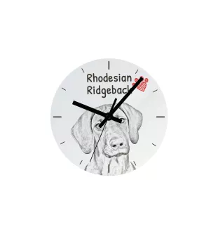 Tosa Inu, Tosa-Hund - Wanduhr mit Hund, Regal Uhr mit Druck, personalisierte Hausdekoration von Art-Dog.