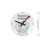Tosa Inu, Tosa-Ken, Japanese Mastiff - wall clock with a dog, shelf clock with a print, personalized home decoration from the Art-Dog brand