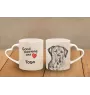 Tosa Inu, Tosa-Hund - Tasse mit Hund, entzückende Tasse mit herzförmigem Henkel, universelles Geschenk der Marke Art-Dog