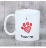 Tosa Inu - tasse avec chien, une tasse adorable avec une illustration, un cadeau avec votre photo de la marque Art-Dog