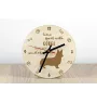 Welsh Corgi - horloge avec chien, horloge en bois avec gravure, horloge personnalisée par Art-Dog