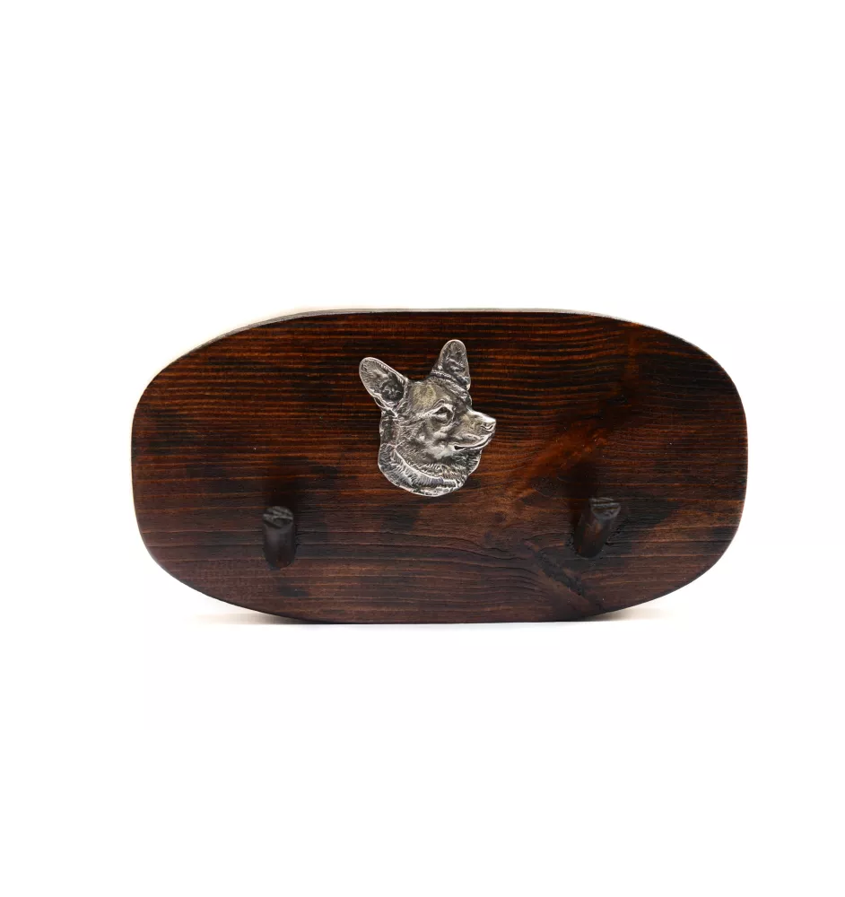 Welsh Corgi - accessory rack, dog medal rack, key hooks by Art-Dog