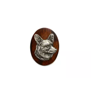 Walisischer Corgi - Hundeausstellungsbrosche, Startnummernclip, Hundeanstecker von Art-Dog