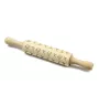 Valencian Terrier, Gos Rater Valencià, Ratonero Valenciano - small rolling pin with a dog, patterned dough roller, gadget for ceramicists from the Art-Dog brand