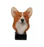 Welsh Corgi - painted figurine, statue, figure, made by the artist, brand Art-Dog